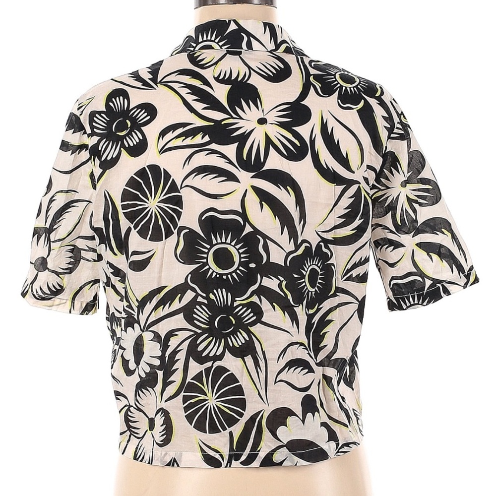 Desigual Floral & Leopard Button Down Shirt - Picture 2 of 4